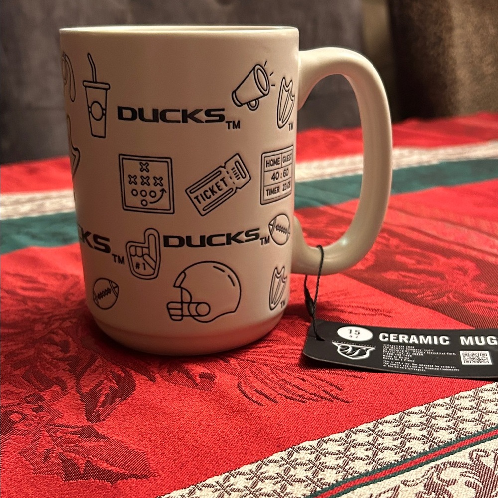 OREGON DUCKS Themed Ceramic Mug